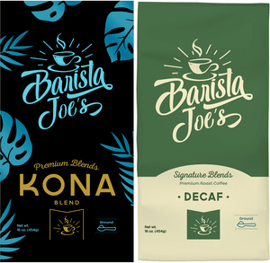 Barista Joe’s – Kona & Decaf – (Ground) Barista Joes